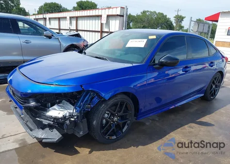 2024 Honda Civic Sport из США, поврежденный, VIN 2HGFE2F54RH520156